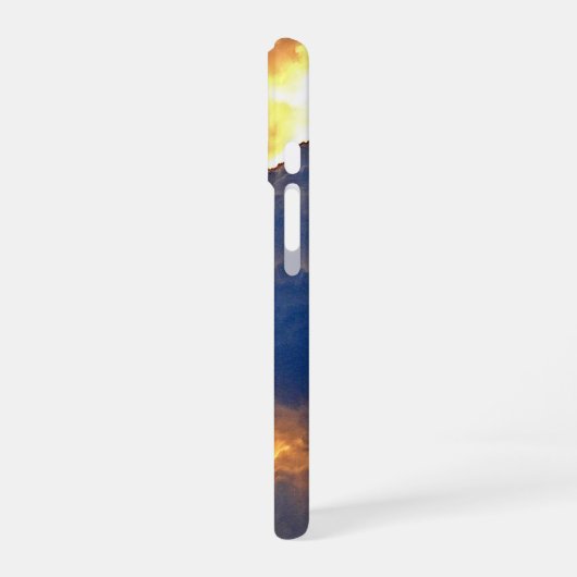 Coque iPhone 16 Dramatic Cloud Formation (Côté gauche)