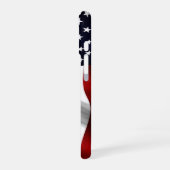Coque iPhone 16 Drapeau américain (Côté gauche)