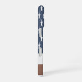 Coque iPhone 16 Drapeau américain rétro (Côté droit)