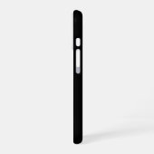 Coque iPhone 16 Drapeau américain Thin Red Line (Côté gauche)