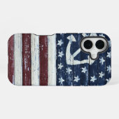 Coque iPhone 16 Drapeau ancien (Verso Horizontal)