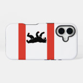 Coque iPhone 16 Drapeau de Berlin (Verso Horizontal)