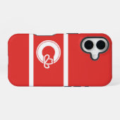 Coque iPhone 16 Drapeau de Calgary (Alberta) Coque-coque iphone (Verso Horizontal)