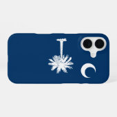 Coque iPhone 16 Drapeau de Caroline du Sud (Verso Horizontal)