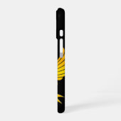 Coque iPhone 16 Drapeau de la Chine Emblème (Côté gauche)