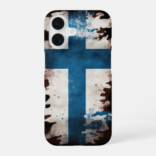 Coque iPhone 16 Drapeau de la Finlande
