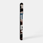 Coque iPhone 16 Drapeau de la Finlande (Côté droit)