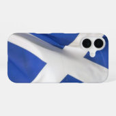 Coque iPhone 16 drapeau de l'Écosse (Verso Horizontal)