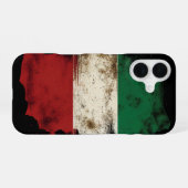 Coque iPhone 16 Drapeau de l'Italie (Verso Horizontal)