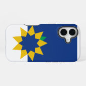 Coque iPhone 16 Drapeau de Topeka, Kansas (Verso Horizontal)
