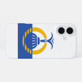 Coque iPhone 16 Drapeau d'Orlando, Floride (Verso Horizontal)