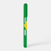 Coque iPhone 16 Drapeau du Brésil (Côté droit)
