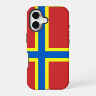 Coque iPhone 16 Drapeau du Coque-coque iphone d'Orkney