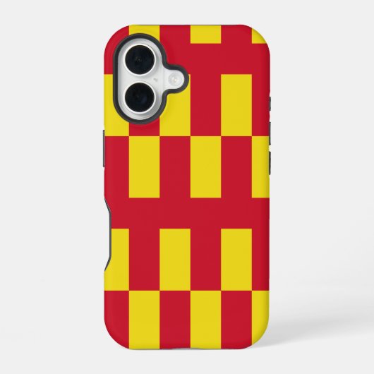 Coque iPhone 16 Drapeau du Northumberland  (Verso)