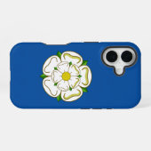 Coque iPhone 16 Drapeau du Yorkshire (Verso Horizontal)