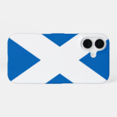 Coque iPhone 16 Drapeau écossais (Verso Horizontal)