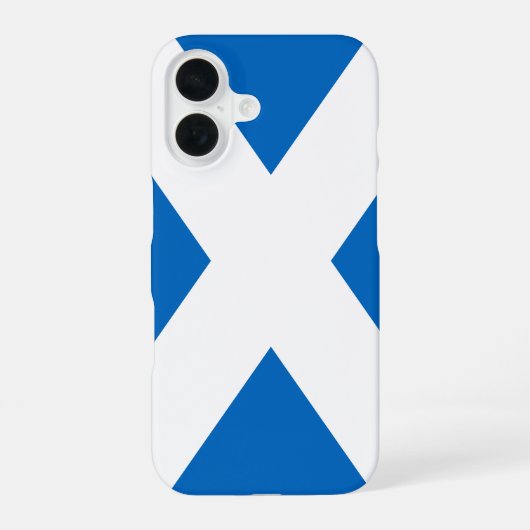 Coque iPhone 16 Drapeau écossais (Verso)