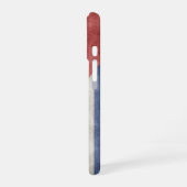 Coque iPhone 16 Drapeau Grunge Cuba (Côté gauche)