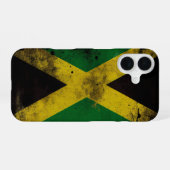 Coque iPhone 16 Drapeau Jamaïque (Verso Horizontal)