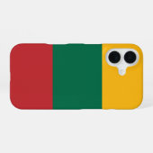 Coque iPhone 16 Drapeau Lituanie (Verso Horizontal)