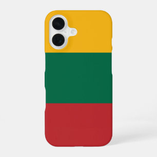 Coque iPhone 16 Drapeau Lituanie