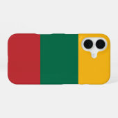 Coque iPhone 16 Drapeau Lituanie (Verso Horizontal)