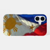 Coque iPhone 16 drapeau philippin (Verso Horizontal)