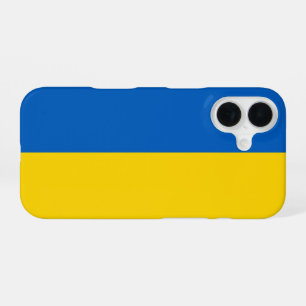 Coque iPhone 16 Drapeau Ukraine