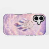 Coque iPhone 16 Dreamcatcher with Feathers and Clouds (Verso Horizontal)