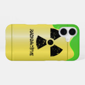Coque iPhone 16 Drôme de déchets radioactifs (Verso Horizontal)