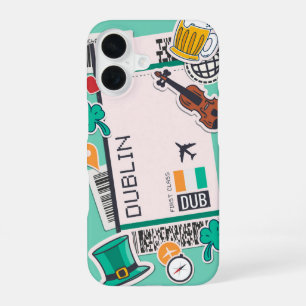 Coque iPhone 16 Dublin Dreams - Irish Travel