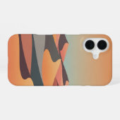 Coque iPhone 16 Dunes de Sable Vintage  (Verso Horizontal)