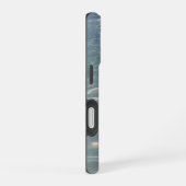 Coque iPhone 16 Eau Caraïbe Abstrait Bleu Nature (Côté droit)