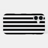 Coque iPhone 16 Ébène Snow (Verso Horizontal)