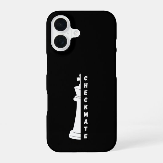 Coque iPhone 16 Échec et mat (Verso)