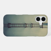 Coque iPhone 16 Échelle de secours rétro (Verso Horizontal)