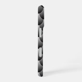 Coque iPhone 16 Echelles noires et grises (Côté droit)