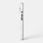 Coque iPhone 16 "Éclaboussure Céleste" – Étui Téléphone Abstrait A (Côté gauche)