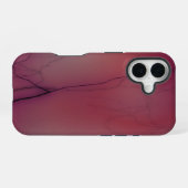 Coque iPhone 16 éclair rose (Verso Horizontal)