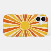 Coque iPhone 16 Éclat Solaire Vintage (Verso Horizontal)