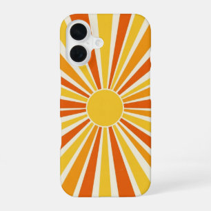 Coque iPhone 16 Éclat Solaire Vintage