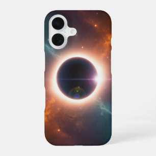 Coque iPhone 16 Éclipse cosmique vintage