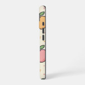 Coque iPhone 16 École de professeur jaune motif pomme  (Côté gauche)