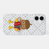 Coque iPhone 16 Écrou à lamelles (Verso Horizontal)