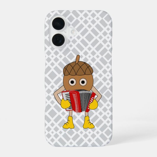 Coque iPhone 16 Écrou à lamelles (Verso)