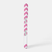 Coque iPhone 16 Écureuil avec Motif Chevron (Côté droit)