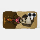 Coque iPhone 16 Edgar avec scarabée d'or (Verso Horizontal)