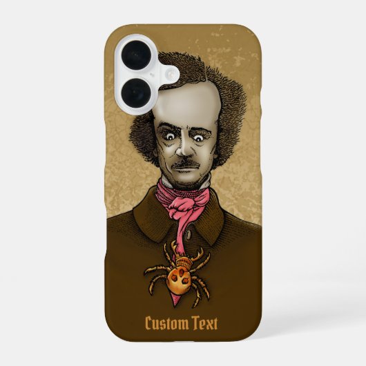Coque iPhone 16 Edgar avec scarabée d'or (Verso)