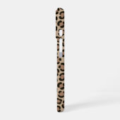 Coque iPhone 16 Effet fourrure Empreinte de léopard tendance Motif (Côté gauche)
