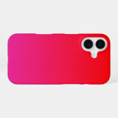 Coque iPhone 16 Effet Rouge à Lèvres Fondu (Verso Horizontal)